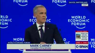 The Canadian PM meets Xi Jinping once and now he's at the WEF admitting the whole liberal world order was based on lies, and Canada was going along with it because it directly benefited us. We might be getting somewhere.