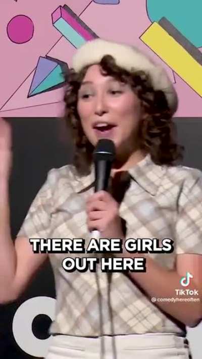 For those wondering if her act was a 'bit'. It's not. This is her actual stand-up.