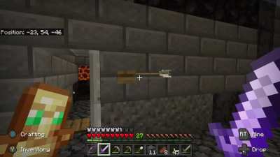 Had a skeleton shoot a button and hold the door open. Maybe you've seen it before, but it's my first time.