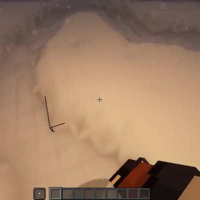 Someone made the "Realistic snow physics" CGI video into a working mod.