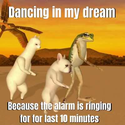 Every Morning me 😐