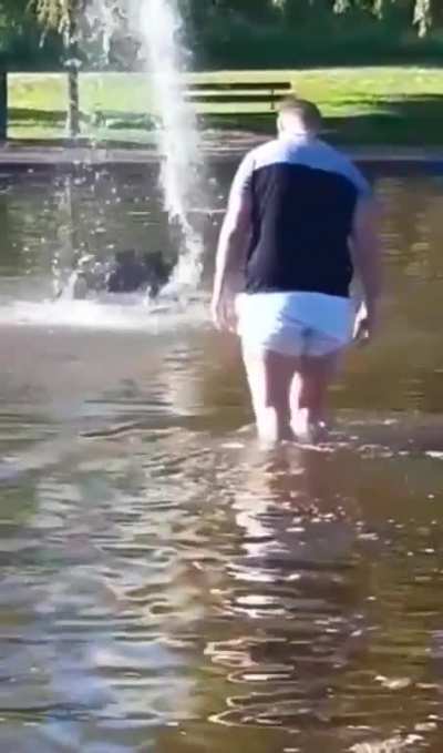 You don&rsquo;t even have to see his face to see him dying inside, the way he walks says it all.