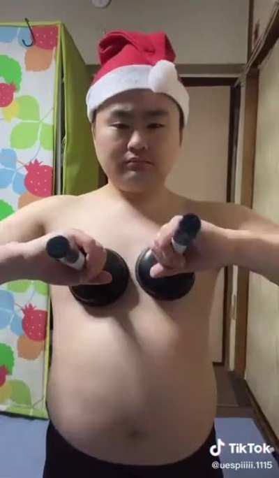 Merry Christmas from this guy sound on
