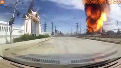 Взрыв газопровода, Тайланд