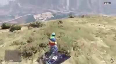Just trying to enjoy the scenery