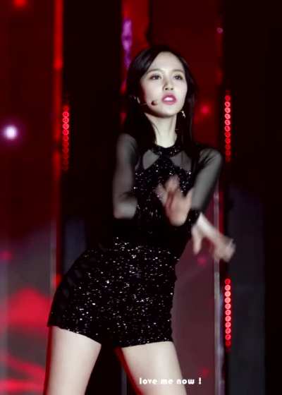 Mina - black shorts & top