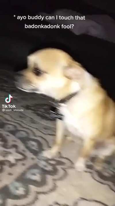 He couldn't touch the badonkadonk