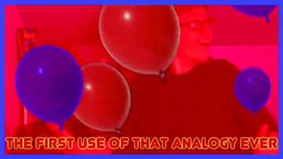 Clip: &ldquo;Congratulations that was the first use of that analogy ever!&rdquo;