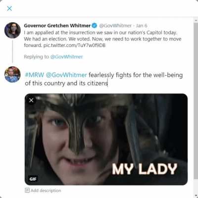 "Women of this country learned long ago: those without swords can still die upon them."