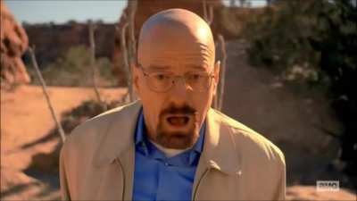 Walter white on a perc, but it's actually walter