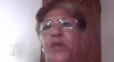 Mulher e av&oacute; venezuelana desabafa e pede ajuda internacional
