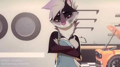 A way to pay the bill (feliscede) [badger girl]