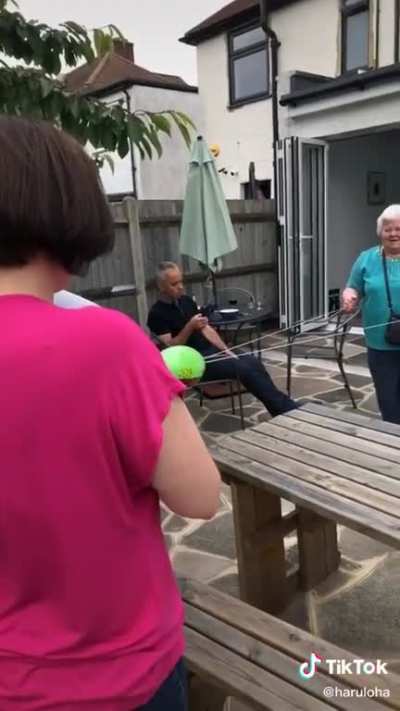 Poor granma