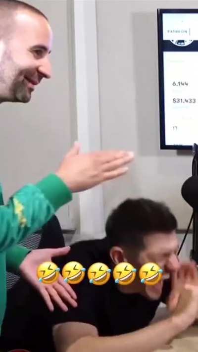 He walked right into that.