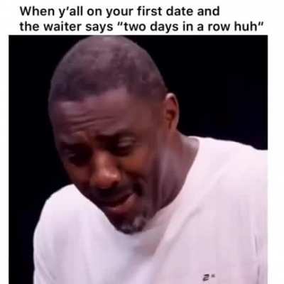 First date huh ?