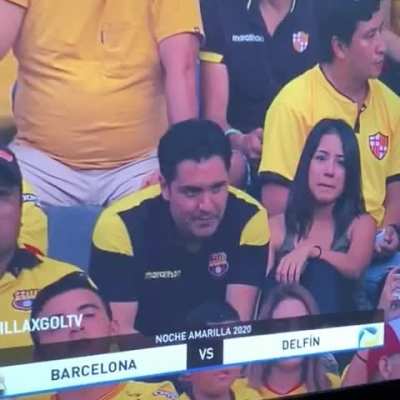&ldquo;Yep. I was on the Jumbotron. On TV. Wife will probably see this. I. Am. Dead...&rdquo;