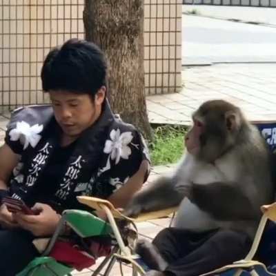 Secret conversation in Japan