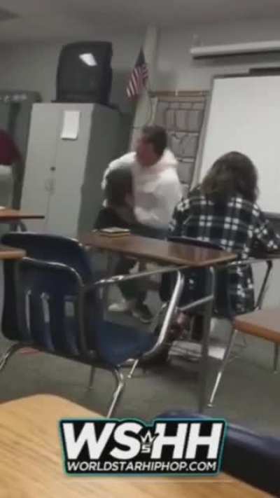 Guy gets bodyslammed twice
