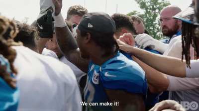 [Highlight] Jamaal Williams gives an impassioned speech to close out the Lions&rsquo; practice
