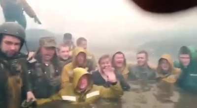 Бойцы тюменской авиалесохраны едва не погибшие в лесном пожаре и их эмоции