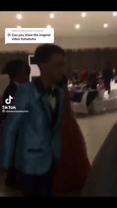 Getting dumped at prom