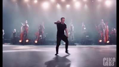 Elon Musk and Mark Zuckerberg have a Danceoff