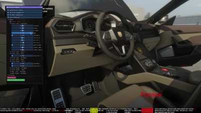 Car interior physics