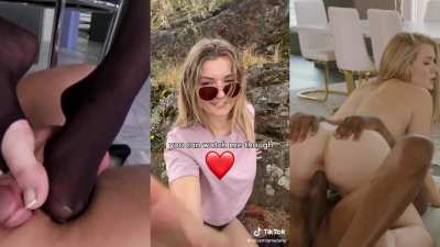 You'd love it if she rubbed your pathetic clit with her feet
