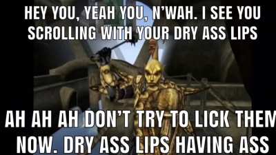 Voiced by yours truly