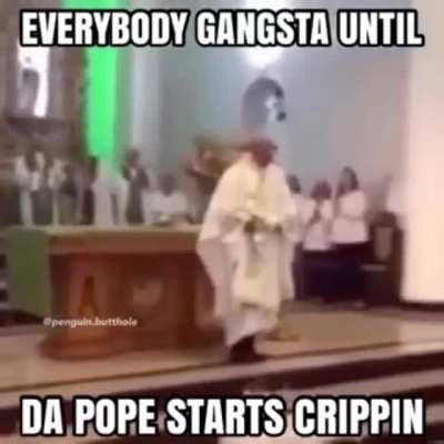 The pope when he baptized zach and chris at the same time knowing they would be two legends