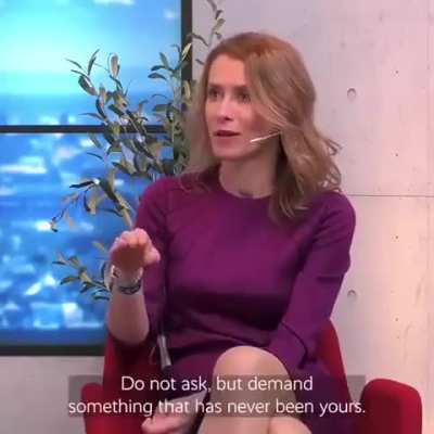 This is a brilliant explanation by the Vice-President of the European Commission, Kaja Kallas on why it is senseless to &ldquo;negotiate&rdquo; with russia.
