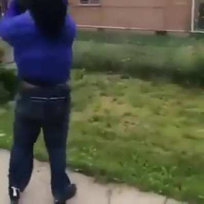 Guy gets attacked by dog and successfully fights it off