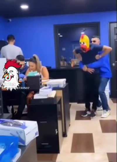 Rubber chicken