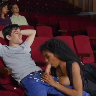 Blowjob in Theatre