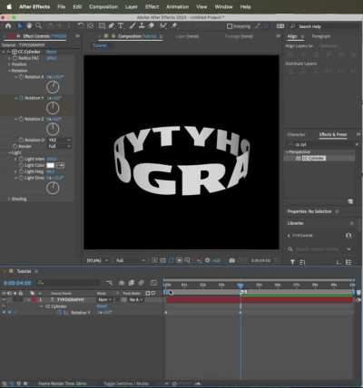 After Effects Tutorial: Create a Modern Typography Bust Animation
