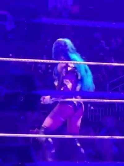 Sasha Banks in her new ring attire
