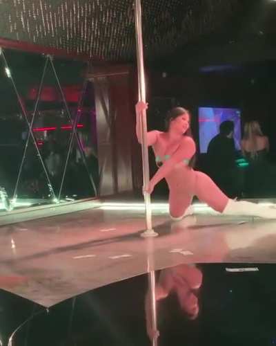 Going crazy in the club