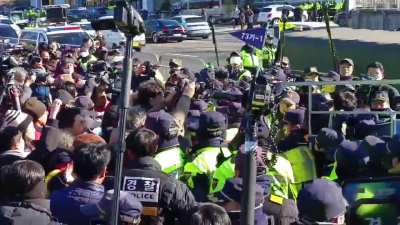 South Korean dog meat industry protest