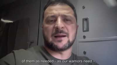 "For the sake of Ukraine is the key principle. For the sake of something else or for the sake of ourselves will be later, when we win. And now it is defense. Now it is war." - President Zelenskyy's address, 14th August 2023
