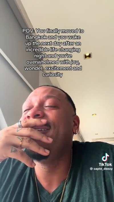 How it feels leaving the hell that is the states.