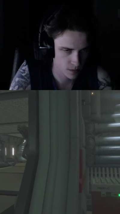 This alien does not play around lol.