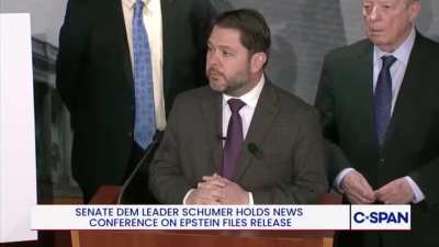Sen. RubenGallego: “Princes, CEOs, the most powerful men in the world are being held accountable everywhere except for the US. What Republicans are proving right now, with the help of Trump, is that if you are part of the Epstein class, you can get away w