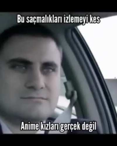 anime kızı ger&ccedil;ek değil