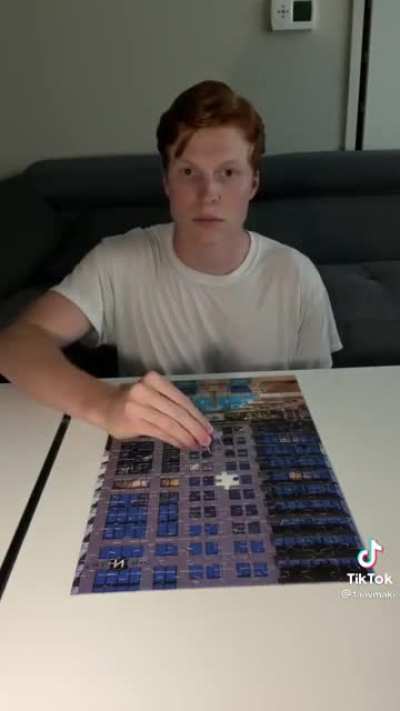 I can't! The puzzle? NOOO
