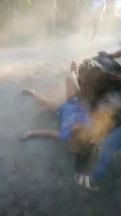 Woman in Tucum&aacute;n, Argentina, is run over by a horse during an illegal horse race