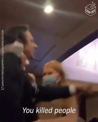 &ldquo;A million Iraqis are dead because you lied, my friends are dead because you lied, you need to apologize!&rdquo; - Iraq war veteran Mike Prysner confronts George W. Bush at his red carpet event