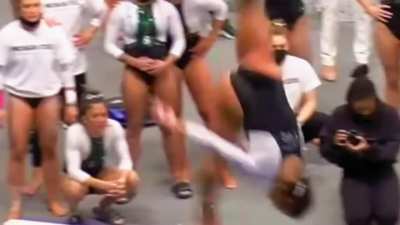 Baleigh Garcia: Michigan State University gymnastics💚🤍🤸&zwj;♀️
