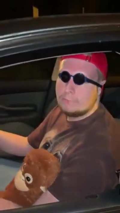 Casually dropping off friends