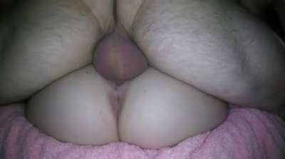 Balls deep pumping with HUGE cum leak [OC]