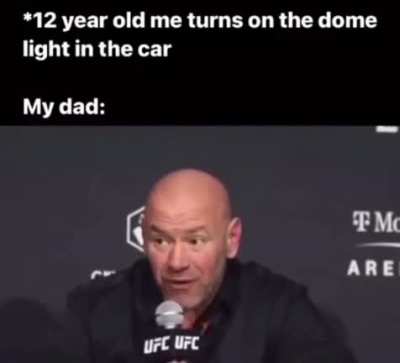 The universal dad lie